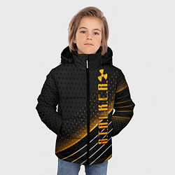 Куртка зимняя для мальчика S T A L K E R, цвет: 3D-черный — фото 2