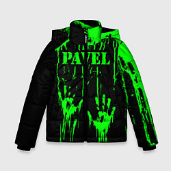 Куртка зимняя для мальчика Павел, цвет: 3D-черный