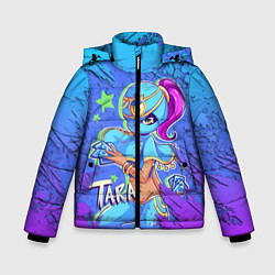 Куртка зимняя для мальчика BRAWL STARS TARA, цвет: 3D-красный
