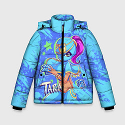 Куртка зимняя для мальчика BRAWL STARS TARA, цвет: 3D-черный