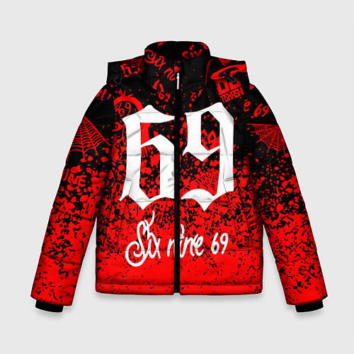 Зимняя куртка для мальчика 6ix9ine / 3D-Красный – фото 1
