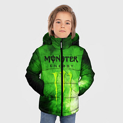 Куртка зимняя для мальчика MONSTER ENERGY, цвет: 3D-светло-серый — фото 2