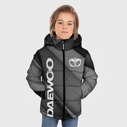 Куртка зимняя для мальчика DAEWOO, цвет: 3D-черный — фото 2
