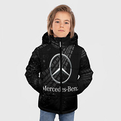 Куртка зимняя для мальчика MERCEDES, цвет: 3D-черный — фото 2