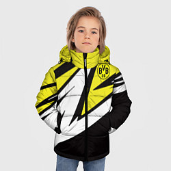 Куртка зимняя для мальчика Borussia Dortmund, цвет: 3D-черный — фото 2