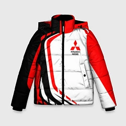 Куртка зимняя для мальчика Mitsubishi EVO Uniform, цвет: 3D-черный
