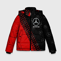 Куртка зимняя для мальчика MERCEDES МЕРСЕДЕС, цвет: 3D-красный