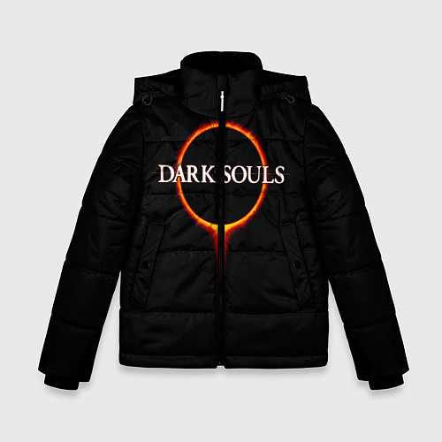 Зимняя куртка для мальчика Dark Souls / 3D-Красный – фото 1