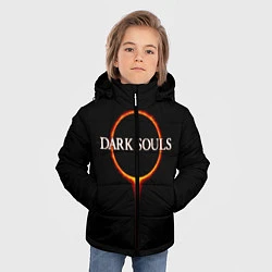 Куртка зимняя для мальчика Dark Souls, цвет: 3D-красный — фото 2