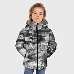 Куртка зимняя для мальчика Black only, цвет: 3D-черный — фото 2