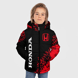 Куртка зимняя для мальчика HONDA ХОНДА, цвет: 3D-красный — фото 2