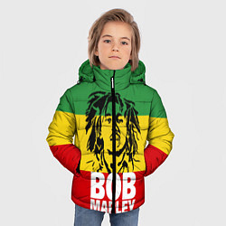 Куртка зимняя для мальчика Bob Marley, цвет: 3D-красный — фото 2