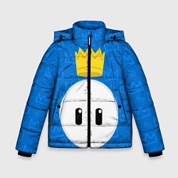 Куртка зимняя для мальчика Fall guys, цвет: 3D-светло-серый