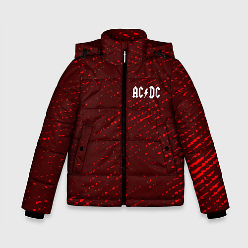 Зимняя куртка для мальчика AC DС / 3D-Светло-серый – фото 1