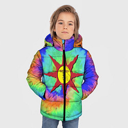 Куртка зимняя для мальчика DARK SOULS III, цвет: 3D-черный — фото 2