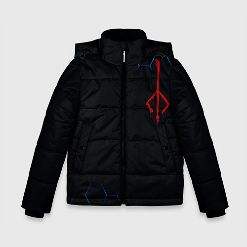 Зимняя куртка для мальчика DARK SOULS / 3D-Светло-серый – фото 1