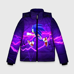 Куртка зимняя для мальчика Sonic Storm, цвет: 3D-черный