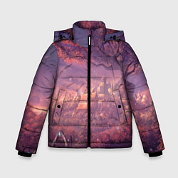 Куртка зимняя для мальчика Fantasy Forest, цвет: 3D-красный
