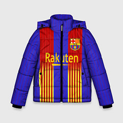 Куртка зимняя для мальчика Barcelona 2020-2021 г, цвет: 3D-черный