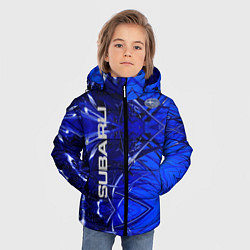 Куртка зимняя для мальчика Subaru, цвет: 3D-красный — фото 2