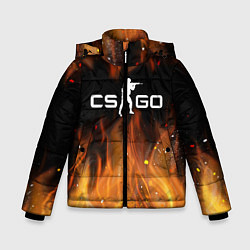 Куртка зимняя для мальчика COUNTER STRIKE, цвет: 3D-черный