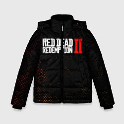 Куртка зимняя для мальчика RED DEAD REDEMPTION 2, цвет: 3D-черный