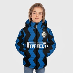 Куртка зимняя для мальчика Алексис Санчес 2021 Интер, цвет: 3D-черный — фото 2