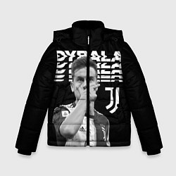 Куртка зимняя для мальчика Paulo Dybala, цвет: 3D-черный