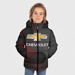 Куртка зимняя для мальчика CHEVROLET, цвет: 3D-красный — фото 2