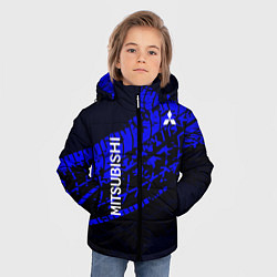 Куртка зимняя для мальчика Mitsubishi, цвет: 3D-черный — фото 2