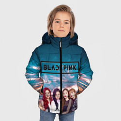Куртка зимняя для мальчика BlackPink, цвет: 3D-черный — фото 2