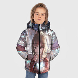 Куртка зимняя для мальчика Город в котором меня нет, цвет: 3D-красный — фото 2