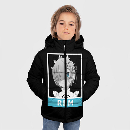 Зимняя куртка для мальчика Рем / 3D-Светло-серый – фото 3