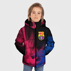 Куртка зимняя для мальчика BARCELONA БАРСЕЛОНА, цвет: 3D-светло-серый — фото 2