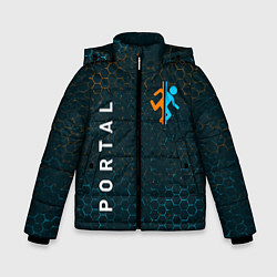 Куртка зимняя для мальчика PORTAL ПОРТАЛ, цвет: 3D-красный