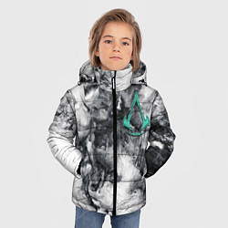 Куртка зимняя для мальчика Assassins Creed Valhalla, цвет: 3D-красный — фото 2
