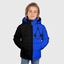Куртка зимняя для мальчика Assassins Creed Valhalla, цвет: 3D-красный — фото 2