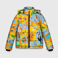 Куртка зимняя для мальчика Toy Story, цвет: 3D-черный