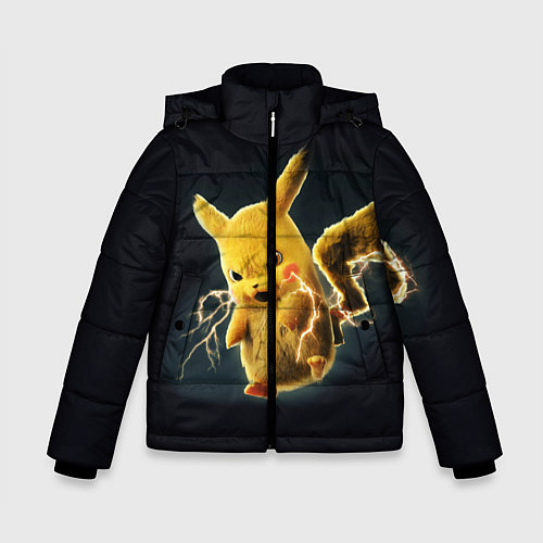 Зимняя куртка для мальчика Pikachu Pika Pika / 3D-Красный – фото 1