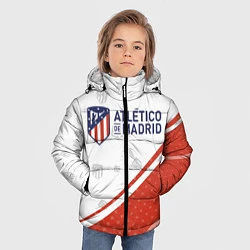 Куртка зимняя для мальчика ATLETICO MADRID Атлетико, цвет: 3D-черный — фото 2