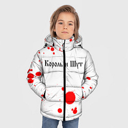 Куртка зимняя для мальчика КОРОЛЬ И ШУТ, цвет: 3D-светло-серый — фото 2