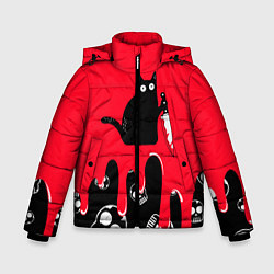 Зимняя куртка для мальчика WHAT CAT