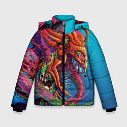 Куртка зимняя для мальчика HyperBeast, цвет: 3D-красный