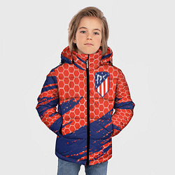 Куртка зимняя для мальчика Atletico Madrid, цвет: 3D-черный — фото 2