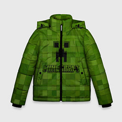Куртка зимняя для мальчика Minecraft, цвет: 3D-красный