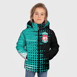Куртка зимняя для мальчика Liverpool Ливерпуль, цвет: 3D-красный — фото 2