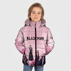 Куртка зимняя для мальчика BLACKPINK x PUBG, цвет: 3D-красный — фото 2