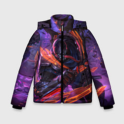 Куртка зимняя для мальчика Пайк League of legends, цвет: 3D-черный