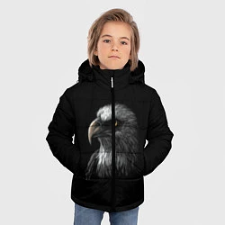Куртка зимняя для мальчика Орлан, цвет: 3D-черный — фото 2