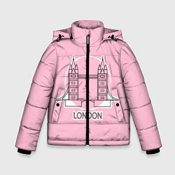 Зимняя куртка для мальчика Лондон London Tower bridge